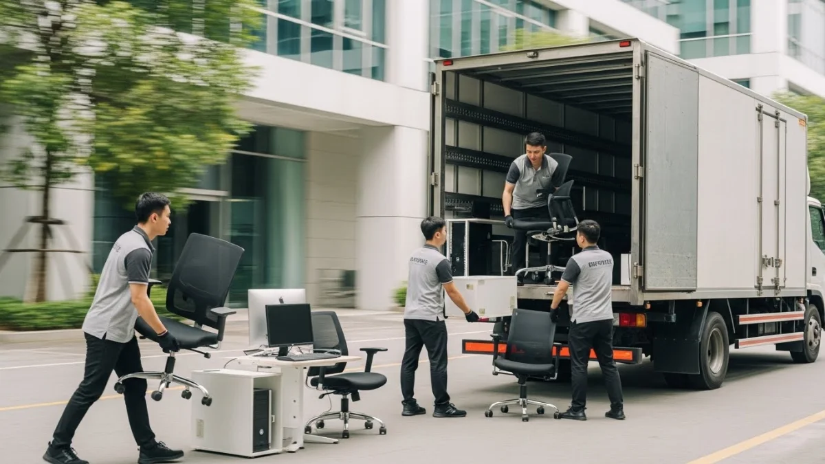 Dịch Vụ Chuyển Văn Phòng Dĩ An Trọn Gói - Chuyên Nghiệp, Giá Tốt