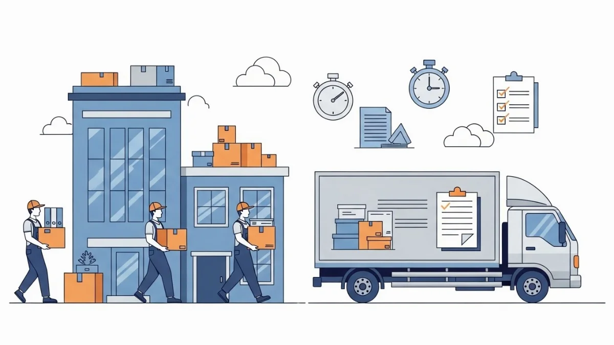 Quy trình chuyển văn phòng chuyên nghiệp tại Bình Dương