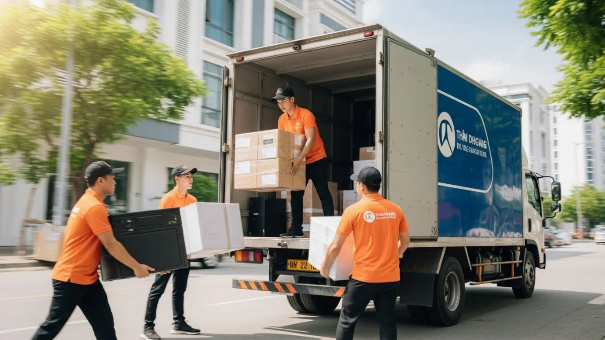 Chuyển văn phòng tại Bình Dương: Đóng gói tài liệu, vật dụng cẩn thận