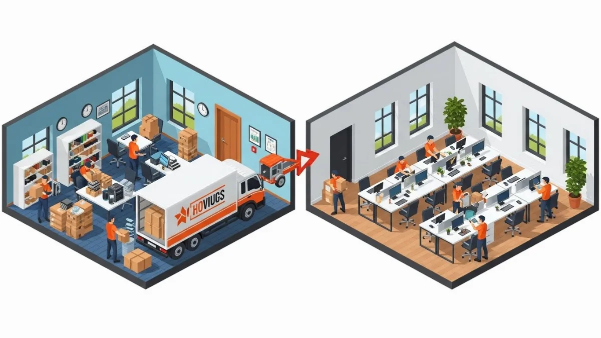 Quy trình chuyển văn phòng chuyên nghiệp đảm bảo hiệu quả và đúng tiến độ