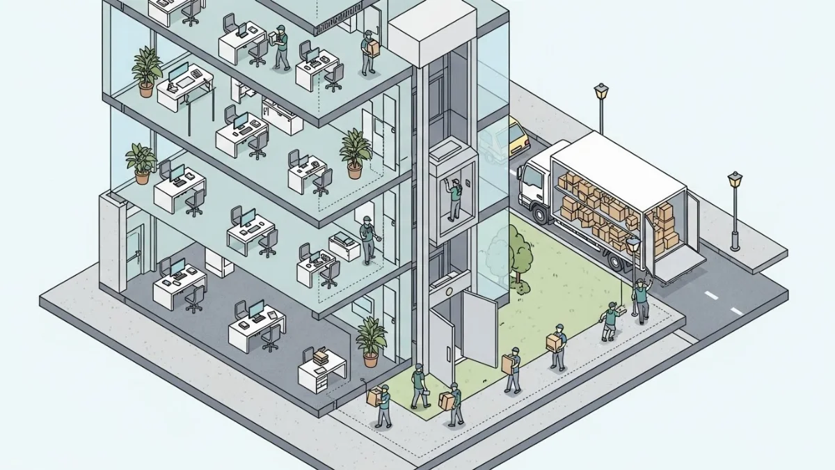 Ước tính chi phí chuyển văn phòng 100m2 ở Bình Dương