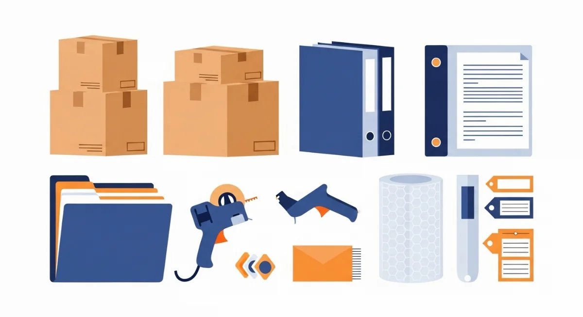 Vật liệu đệm lót bảo vệ hồ sơ khỏi va đập hiệu quả