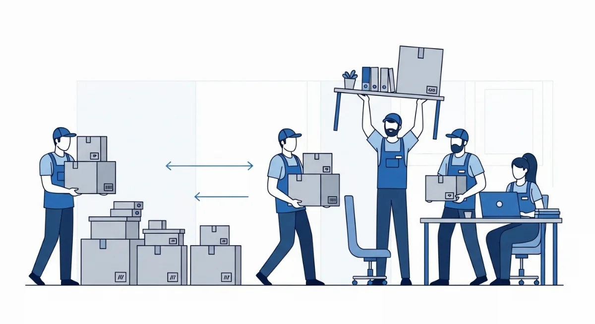 Chi phí phát sinh bất ngờ khi tự chuyển văn phòng không chuyên nghiệp