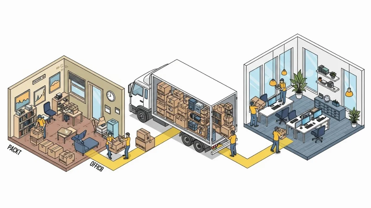 Công ty chuyển văn phòng báo giá minh bạch, khảo sát kỹ lưỡng