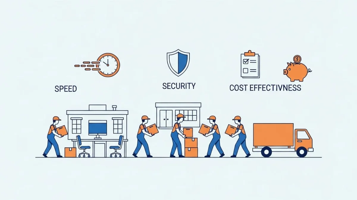 Công ty chuyển văn phòng chuyên nghiệp đảm bảo an toàn cho mọi tài sản giá trị