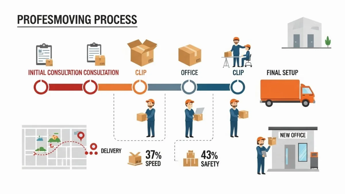 Chuyển văn phòng nhanh chóng và an toàn nhờ vai trò của đội ngũ nhân viên
