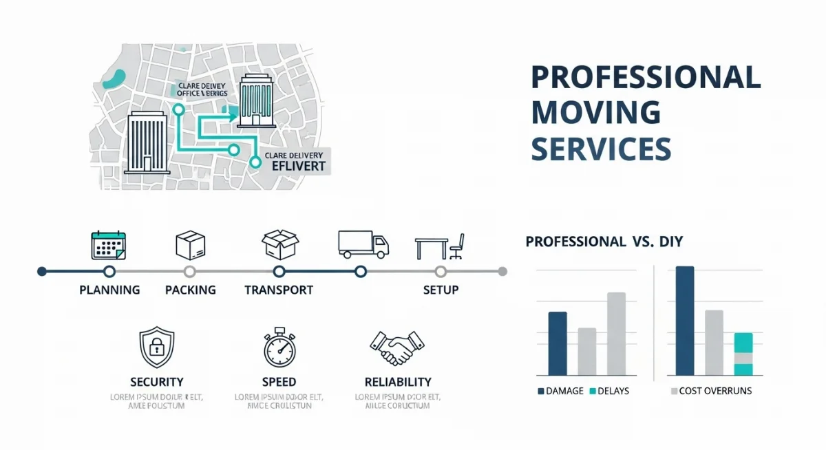 Lập kế hoạch ngân sách phòng tránh rủi ro chi phí chuyển văn phòng