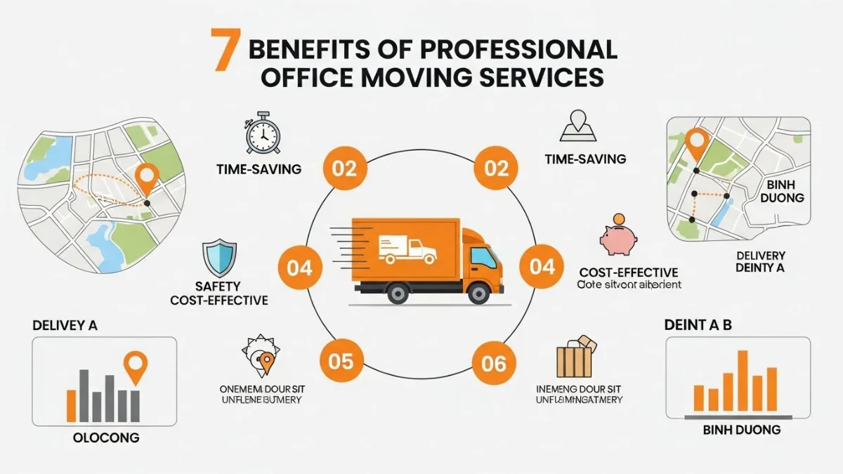 Dịch vụ chuyển văn phòng trọn gói Bình Dương phù hợp mọi quy mô doanh nghiệp