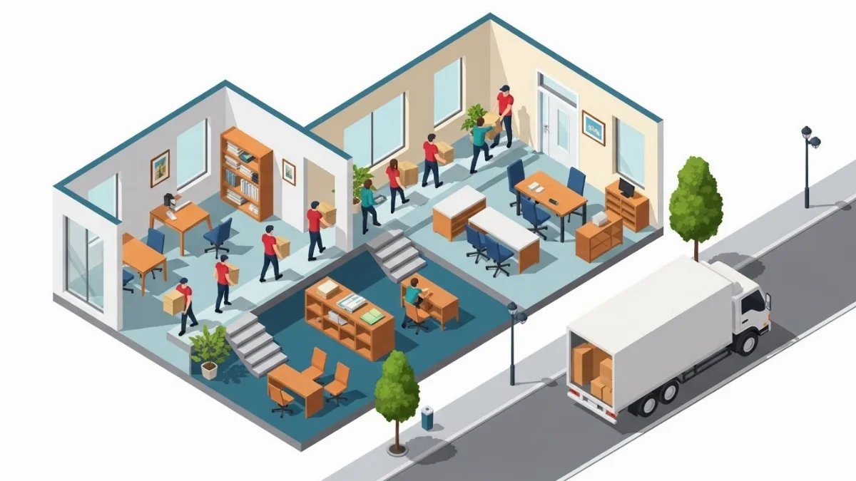 Đội ngũ nhân viên chuyển văn phòng Bình Dương được đào tạo bài bản