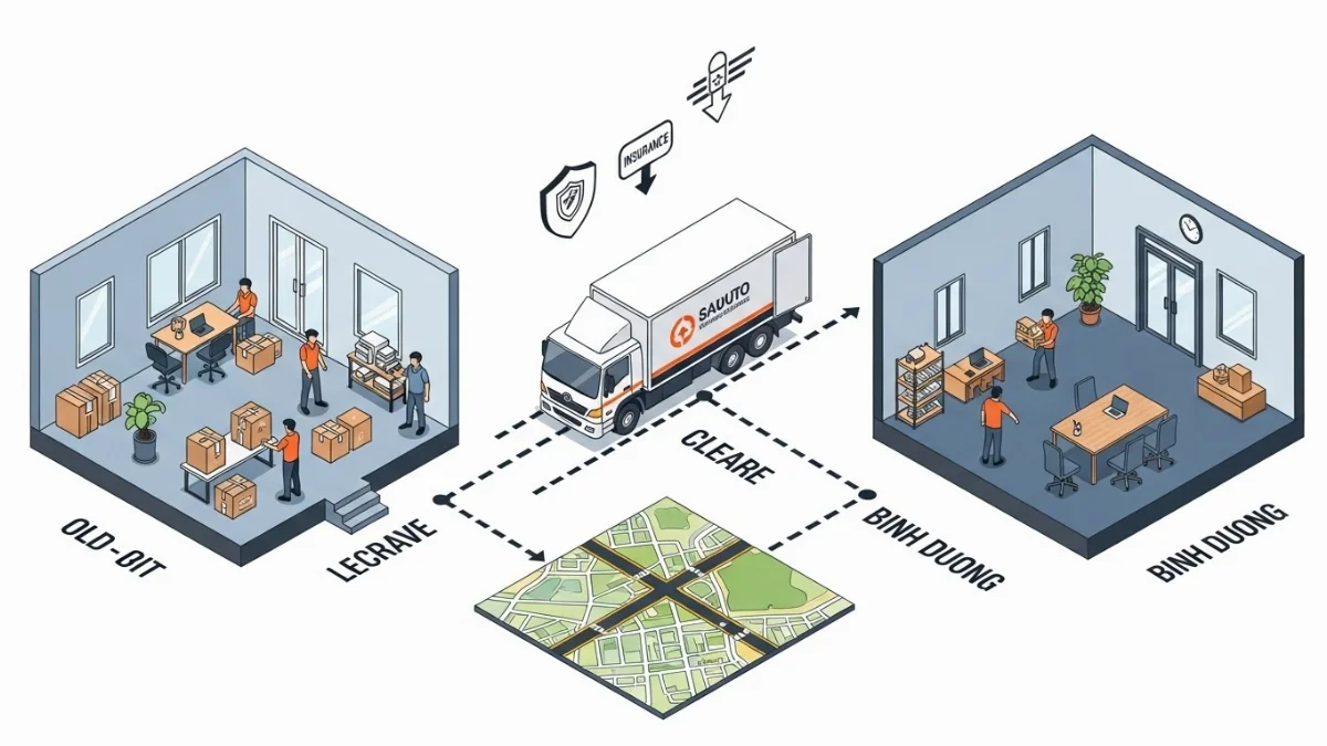 Hoạt động kinh doanh bị ảnh hưởng khi doanh nghiệp tự chuyển văn phòng